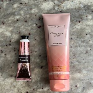Bath and body works hand cream and body cream